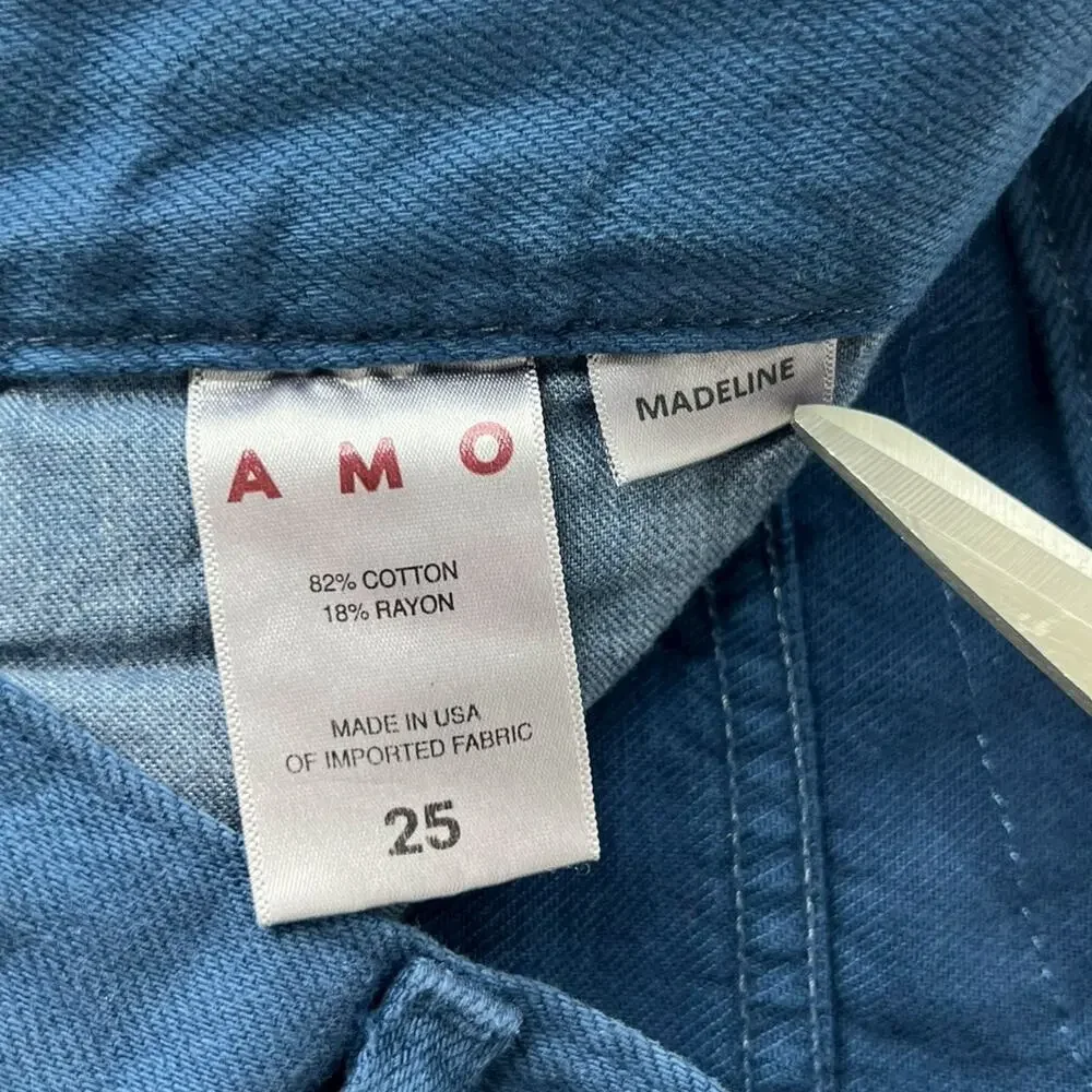 Anthropologie AMO Madeline Joggers in Neptune Size 25 NEW - Picture 6 of 11